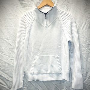 Ladies’ Relativity White Knit Pullover Sweater